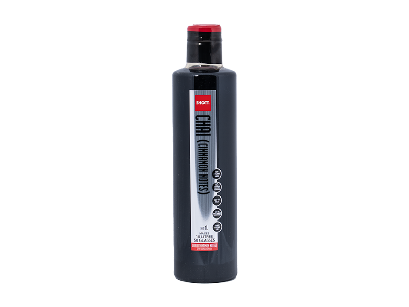 Shott Syrup Chai with cinnamon notes 1L