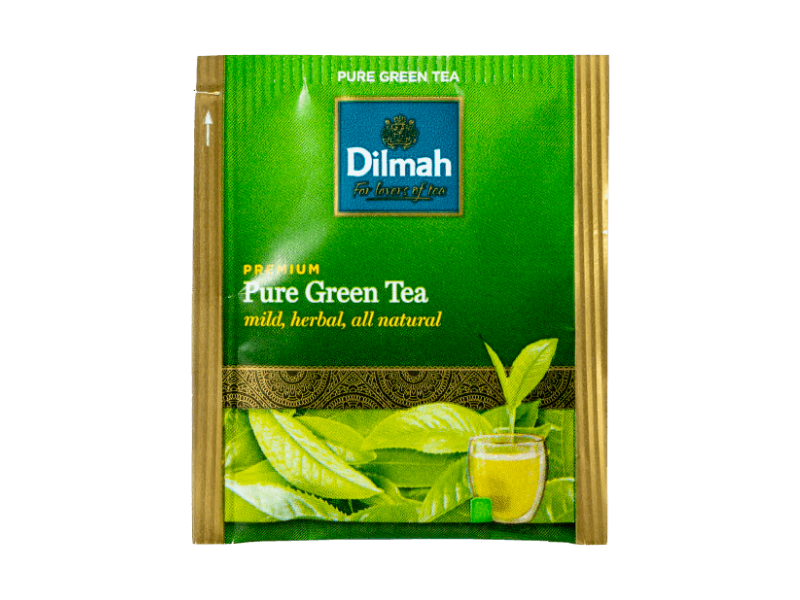 Dilmah Green Tea Enveloped 100 Tea Bags