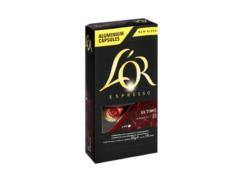 L'OR ESPRESSO ULTIMO X 10 CAPSULES