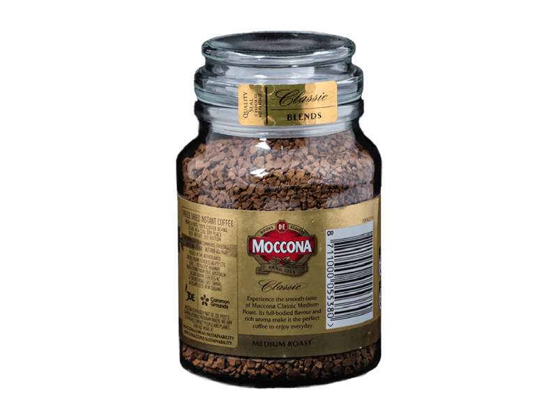 MOCCONA CLASSIC INSTANT COFFEE MEDIUM ROAST 100G Jar