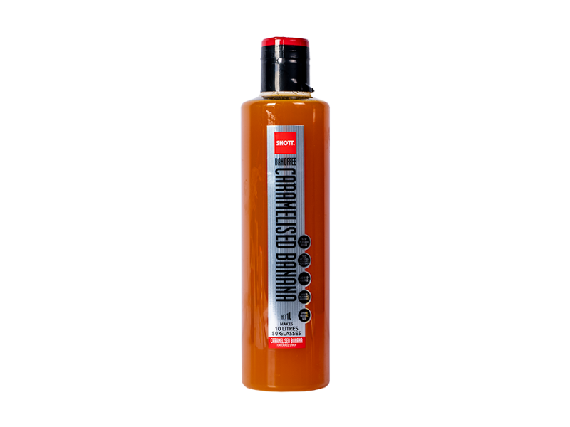 Shott Syrup Caramelised Banana (Banoffee) 1L