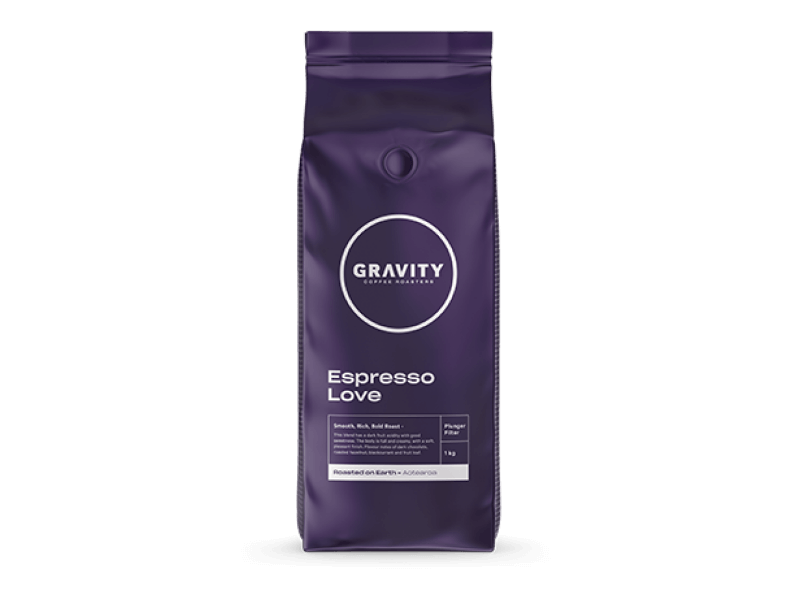 Gravity Coffee Espresso Love Coffee Beans 1kg 1672023