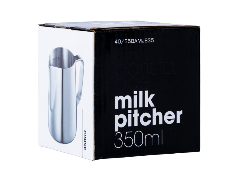 Non Branded Stainless Steel Milk Jug 350ml x 1pc