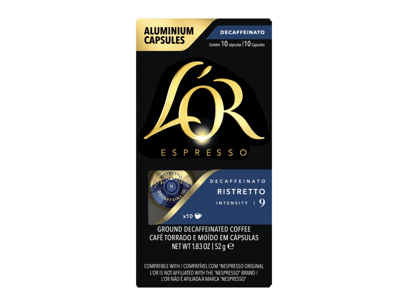 LOR Espresso Decaf capsules
