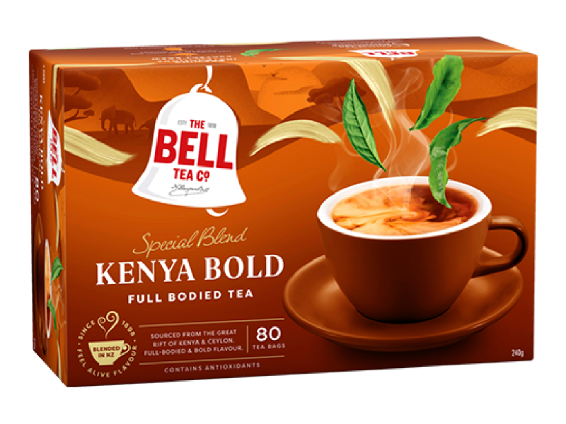 BELL TEA KENYA BOLD 80 TEA BAGS