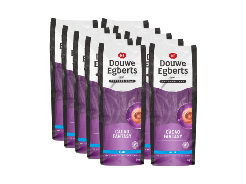 Douwe Egberts Cacao Fantasy Blue 10 x 1kg 1671839