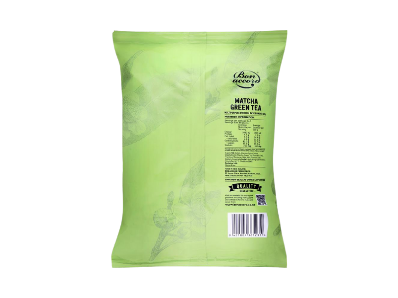 Bon Accord Matcha Green Tea Premium Base 1kg