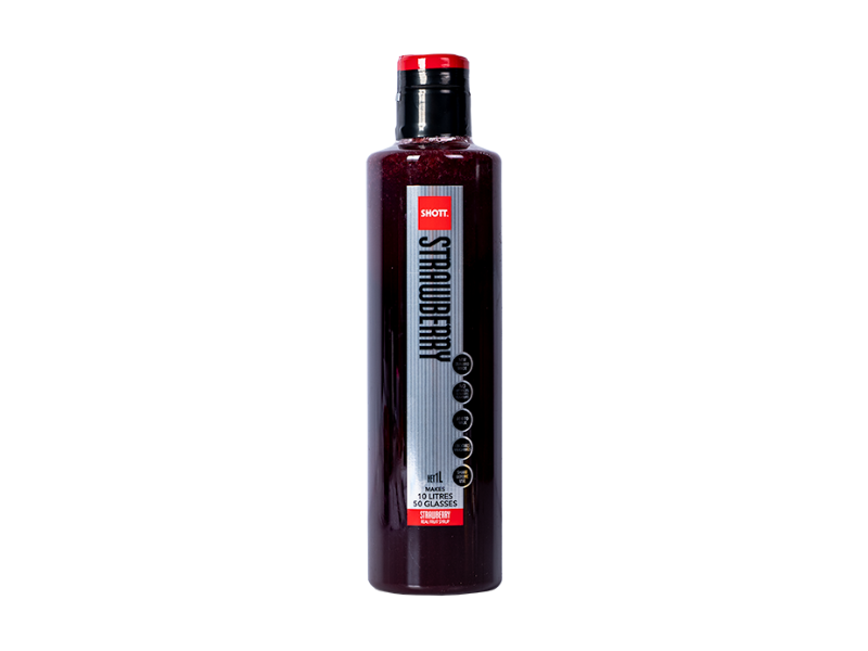 SHOTT Syrup Strawberry 1L | JDE Professional