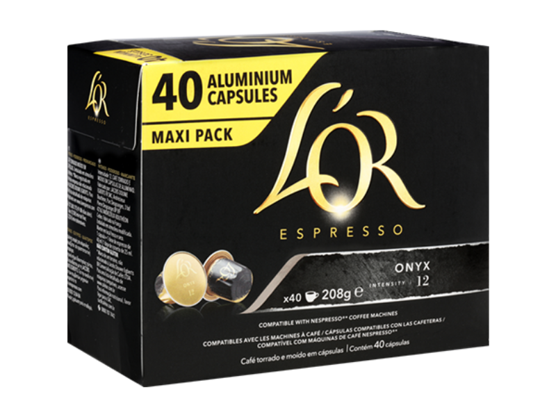 L'OR ESPRESSO ONYX X 40 CAPSULES