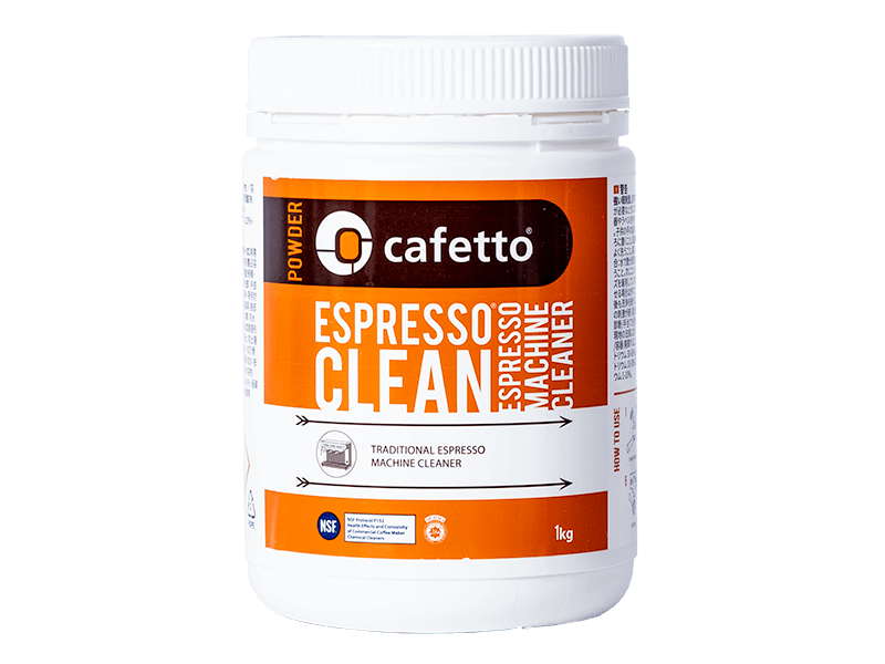 A package of Cafetto espresso clean 1kg