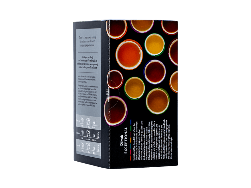 Dilmah Exceptional Peppermint with Ceylon Cinnamon Enveloped 50 Tea Bags