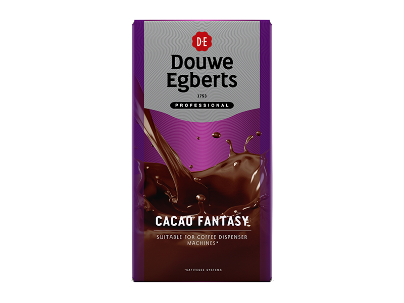 a pack of douwe egberts cacao fantasy liquid