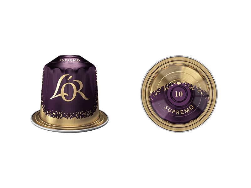A pack of NCC capsules LOR Espresso Supremo 10pack